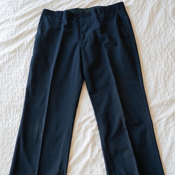 Banana Republic Dress Pants Dark Blue Size 34/32 - Picture 1 of 9